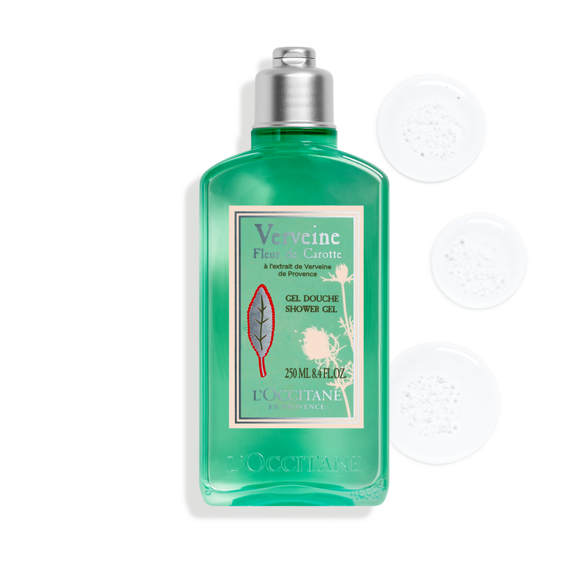 VERBENA WILD CARROT FLOWER SHOWER GEL