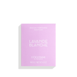 White Lavender Candle