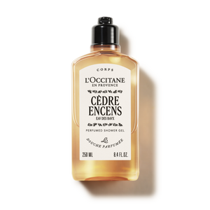 Cèdre Encens perfumed shower gel