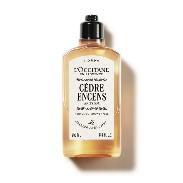 Cèdre Encens perfumed shower gel
