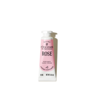 Rose perfumed hand cream